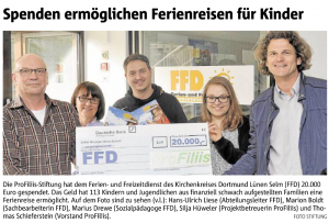ProFiliis Kinder- und Jugendfonds für den FFD