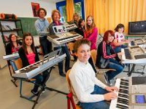 Keyboard Musikwerkstätten der Hauptschule Westerfilde