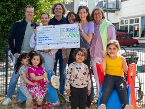 Spielgelände für Elterncafé am Borsigplatz