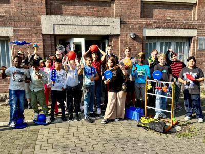 Aktive Pause an der Jeanette-Wolff-Schule