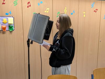 „Rap School“ an der Albert-Einstein-Realschule