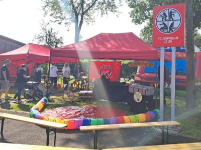 Kinderfest zum Jubiläum der Freiwilligen Feuerwehr