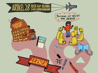 Kinderrechte auf Energieverteilern