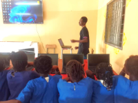 Informatikunterricht für Kinder in Senegal